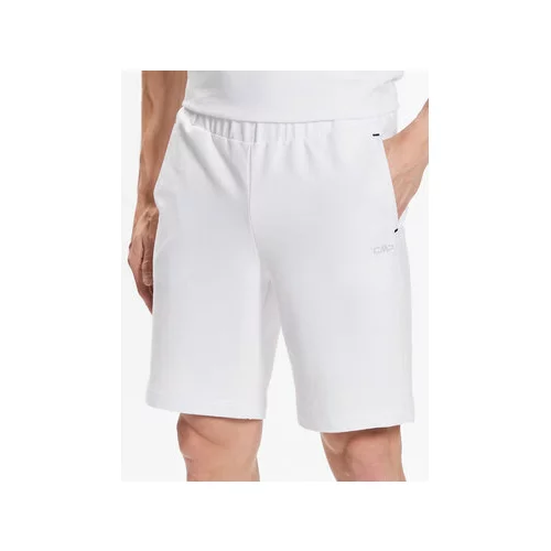 CMP Kratke hlače iz tkanine 33D7277 Bela Regular Fit