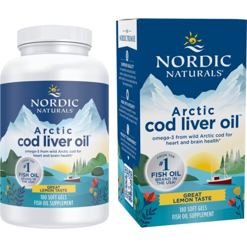 Nordic Naturals Arctic Cod Liver Oil Softgels - 90 Gel-kapsule Cijene