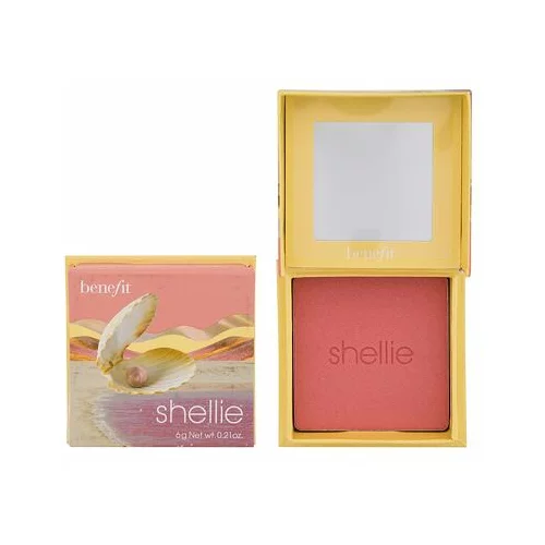 Benefit Shellie Blush rdečilo za obraz 6 g odtenek Warm Seashell-Pink za ženske