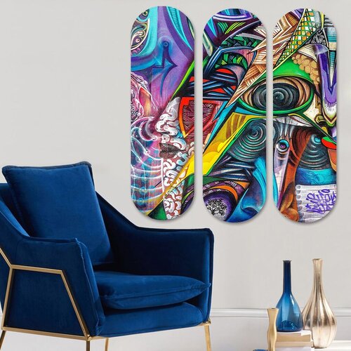 Wallity slika 3KY3811, 70x70 cm, 3 dijela Cene