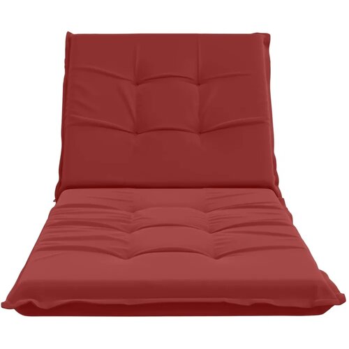  Jastučić za ležaljku GEMERT 100% poliester Vinska crvena - boja crnog vina 190 x 90 x 9 cm Poliester Slike