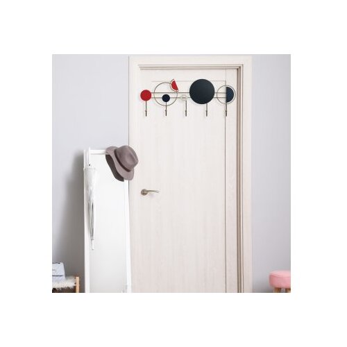 Wallxpert metalna zidna kuka multicolor lydia Slike