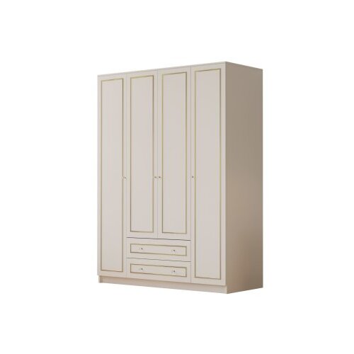 Hanah home Rb-079 matte white wardrobe Cene