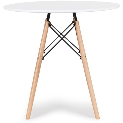  Okrugli bijeli stol 80 cm Cene