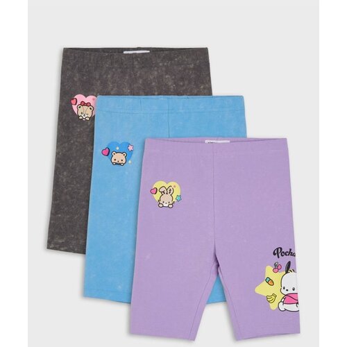 Sinsay Pamučne biciklističke hlače s tiskom 3 pack Hello Kitty and Friends Cene