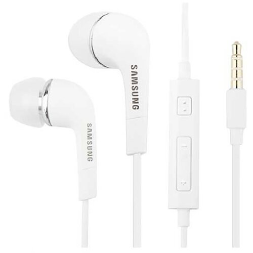 Samsung stereofone slu&amp;scaron;alke hf 3,5 mm z mikrofonom in gumbom za uravnavanje glasnosti, bela, (21724415) Slike