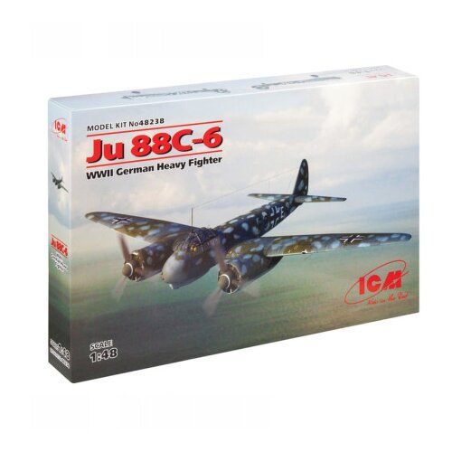 ICM Model Kit Aircraft - Ju 88?-6 WWII German Heavy Fighter 1:48 ( 060927 ) Slike