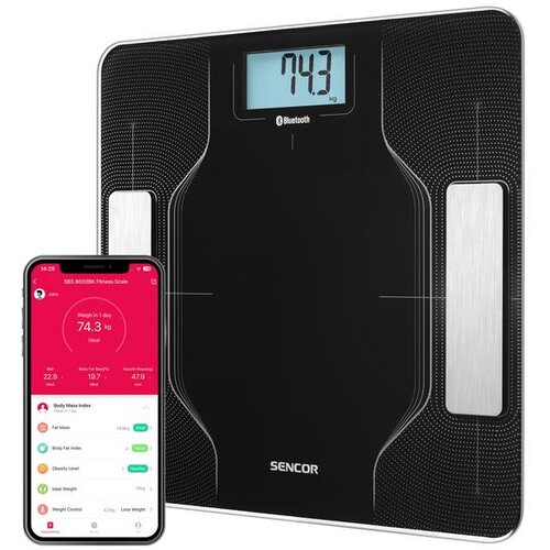Sencor Osobna Pametna Vaga SBS 8002BK Cijene
