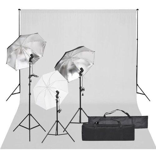 The Living Store komplet za foto studio z lučmi in ozadjem - komplet za foto studio, (21831333) Cene