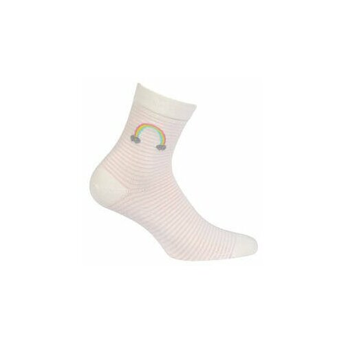 Gatta G44.01N Cottoline girls' socks patterned 33-38 off white 393 Cene
