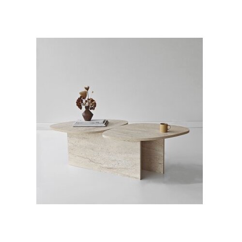 Hanah home sto za dnevnu sobu stones travertine Cene