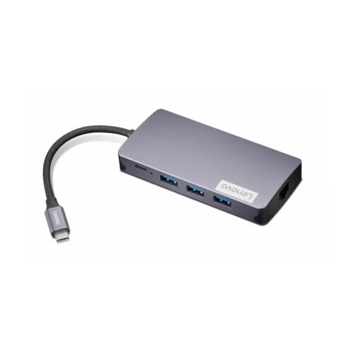 Lenovo 150 USB-C Travel Dock (1x HDMI, 1x VGA, 3x USB-A, 1x TF card reader, 1x SD, 1x RJ45 GigaLAN, USB-C power 100W) Cene