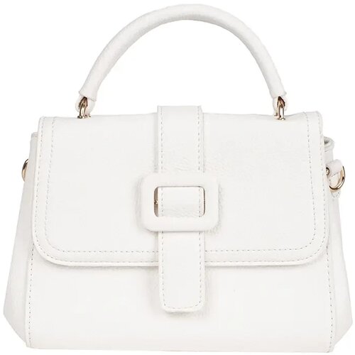 Shelvt White small handbag with gold elements Cijene