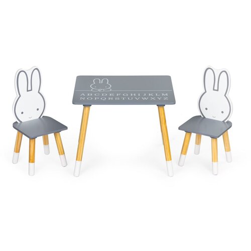 ECO TOYS EcoToys WH141 set dječji stol sa stolicama zeko Slike