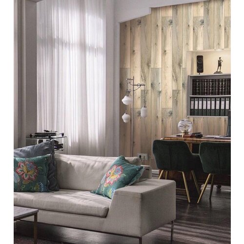 MARBURG tapeta drveni dizajn 10,05x0,53m 34863 smeđa Slike