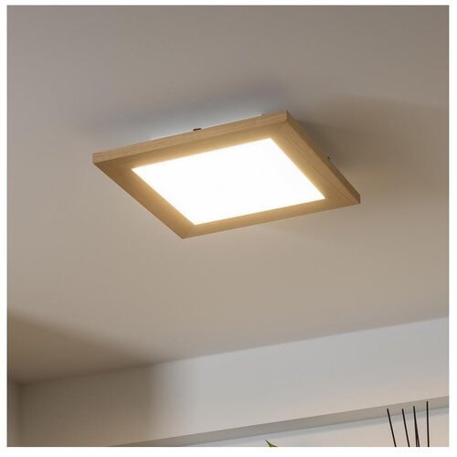  Brilagi - LED prigušiva svetiljka SLIMFRAME WOOD LED/25W/230V 34x34 cm + daljinski upravljač Cene
