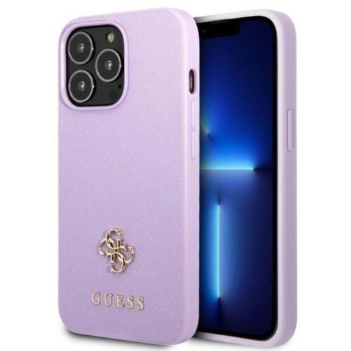 Guess HARDCASE ZA IPHONE 13 PRO 13 VIJOLIČEN SAFFIANO 4G, (21834412) Cene