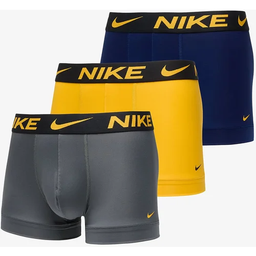 Nike Sportske gaće mornarsko plava / žuta / siva