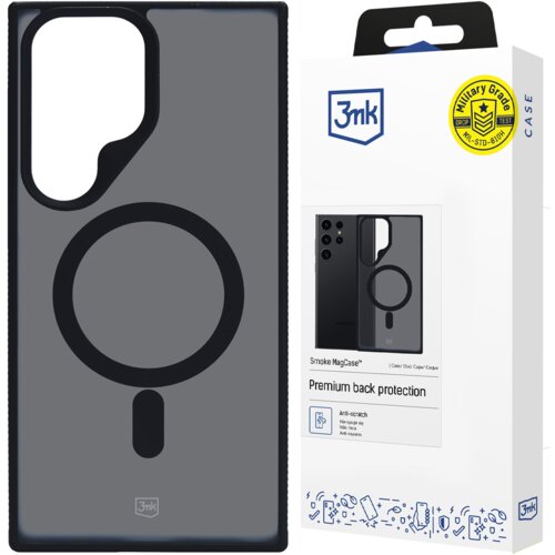 3mk OVITEK ZA SAMSUNG GALAXY S24 ULTRA SMOKE MAGCASE, (21972218) Cene