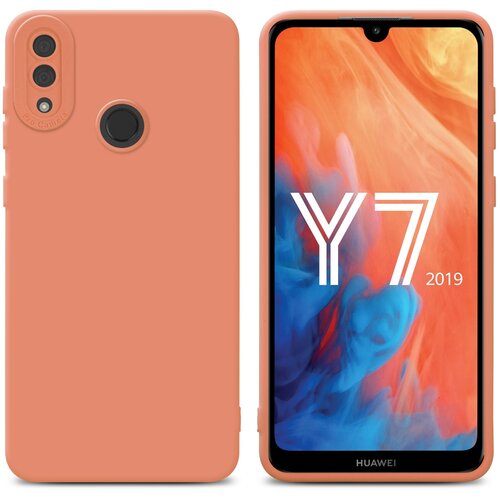 Cadorabo Ohi&scaron;je, združljiv s Huawei v tekočini svetlo oranžni - za&scaron;čitni pokrov iz fleksibilnega silikona TPU, (20617657) Cene