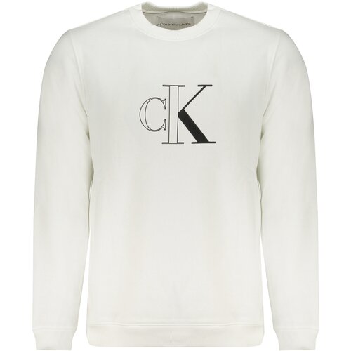 Calvin Klein MEN&amp;amp;#39;S WHITE ZIPLESS SWEATSHIRT Slike