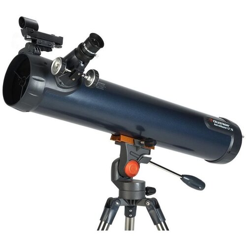  Celestron LT 76AZ Reflector 35x Black, Blue Slike