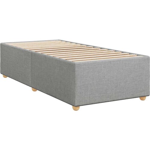 VidaXL okvir za krevet svjetlosivi 80x200 cm od tkanine Slike
