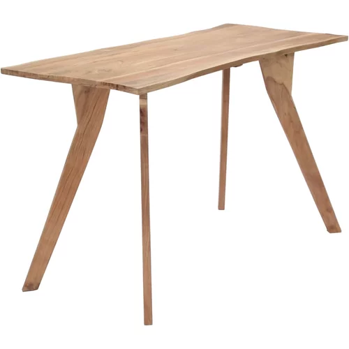 vidaXL jedilna miza 120x58x76 cm trden akacijev les