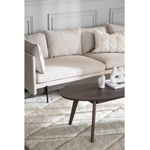 Rowico Temno rjava mizica v hrastovem dekorju 65x130 cm Yumi &amp;ndash; Slike