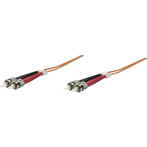Intellinet 470070 steklena vlakna optična vlakna priključni kabel [1x ST-vtič - 1x ST-vtič] 50/125 µ Multimode OM2 3.00 m, (20437392) Cene