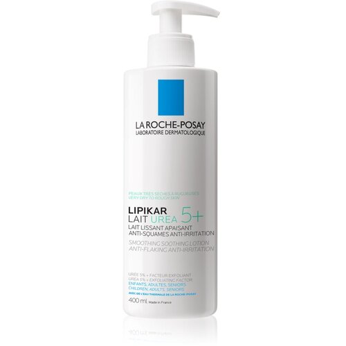 La Roche Posay Lipikar Urea 5+ pomirjujoč losjon za telo za suho in razdraženo kožo 400 ml unisex Cene