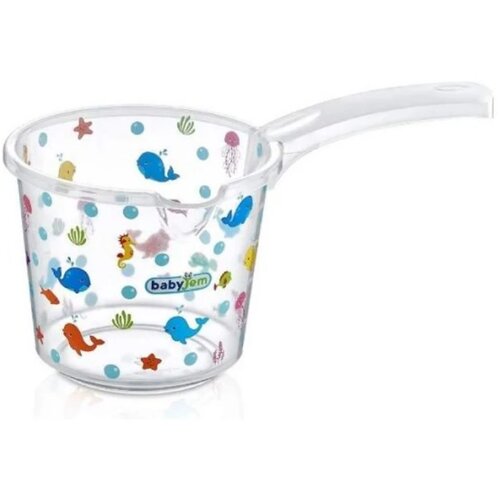 Babyjem Bokal za kupanje za bebe Ocean, White Cene