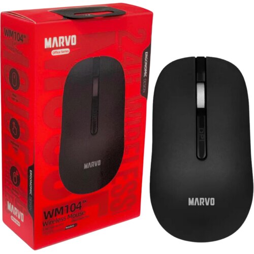 Marvo WM104 BK Bežični Miš Cene