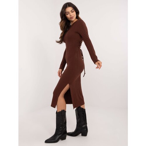 LAKERTA Dress-LK-SK-509820.67-dark brown Slike