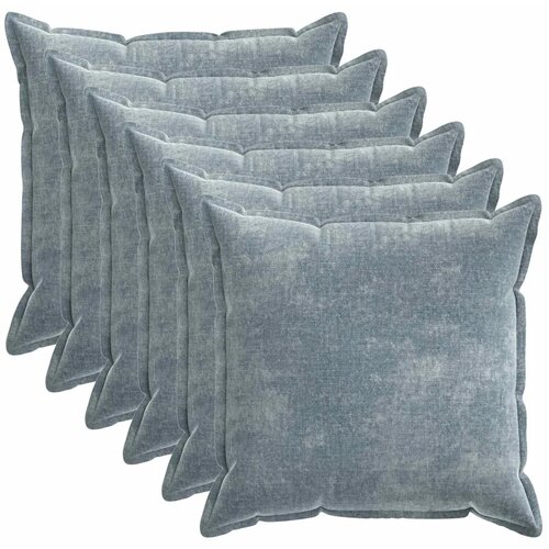  Presvlaka za jastuk 6 kom. HOUTEN Svjetloplava 55 x 55 cm - Svjetloplava 55 x 55 cm 6 Cijene
