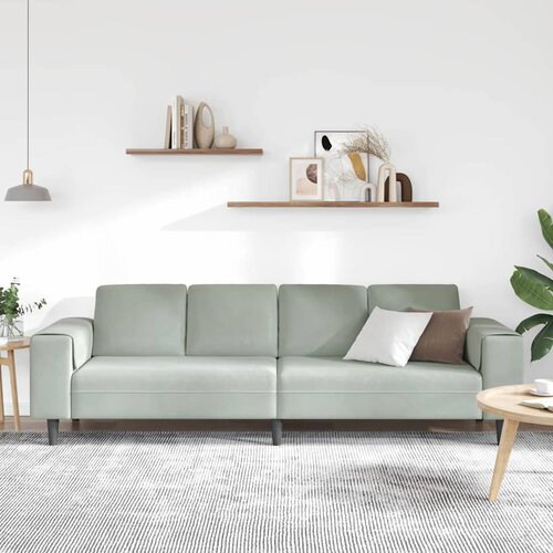 Kauč za dnevni boravak Svijetlo siva 250 x 77 x 76 cm Slike