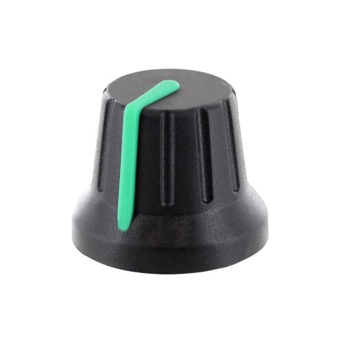 TRU COMPONENTS okretni gumb s oznakom (ø x v) 18.8 mm x 15.24 mm crna 1 kom. Cijene