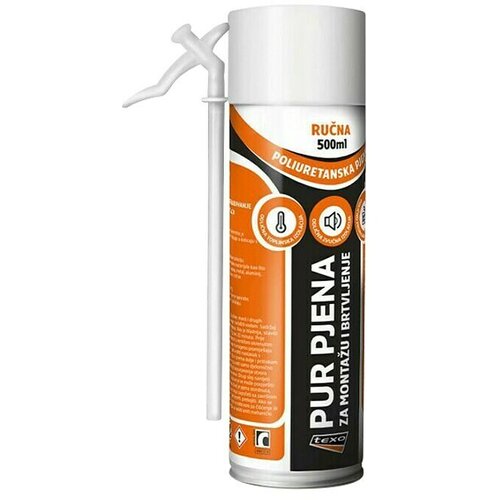 Texo PU ljepljiva pjena (500 ml) Cijene