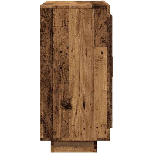 VidaXL Komoda boja staro drvo 92x35x75 cm od konstruiranog drva Slike