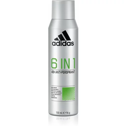 Adidas Cool & Dry 6 in 1 deospray za muškarce 150 ml