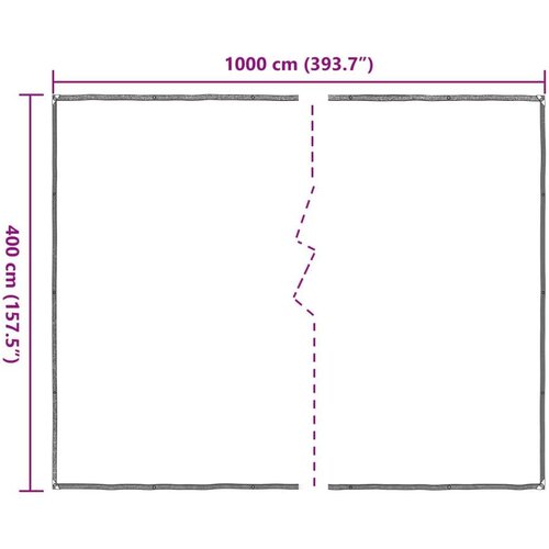  s rupama *Transparent*an 4 x 10 m Polietilen - 4 x 10 m Slike