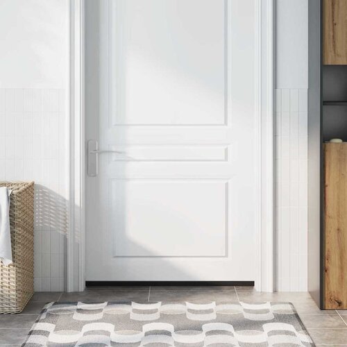 vidaXL Skrbniki za vrata z vijaki 12 pcs Črna 100 cm Cene