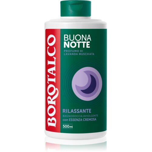 Borotalco Good Night Relaxing gel za prhanje za miren spanec di&amp;scaron;ave Musk Lavender 500 ml Slike