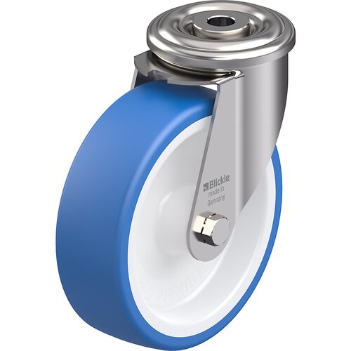 Blickle 942119 LEXR-POTHS 125G-FI okretni kotačič od nehrđajućeg čelika Promjer kotača: 125 mm Nosivost (maks.): 150 kg Cijene