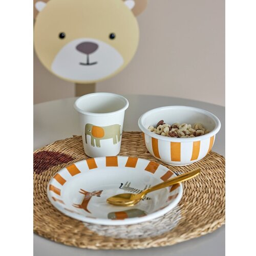 Bloomingville Mini Dječji set posuđa 3 kom Jesse &amp;ndash; Slike