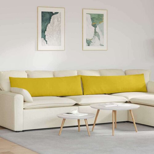 vidaXL jastučići za sofu 2 pcs žuta 145 x 40 cm kordura tekstil Cijene