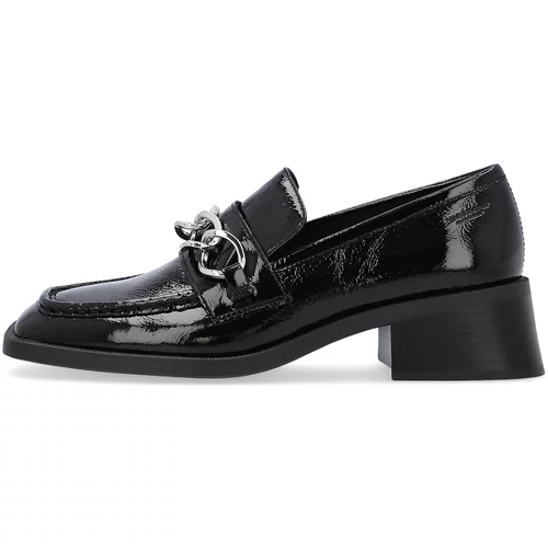 Vagabond Shoemakers Slip On cipele crna / srebro