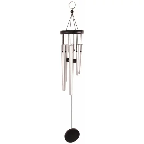 Esschert Design Viseči zvončki v srebrni barvi Esschert Design, višina 56,5 cm