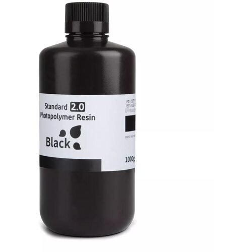Elegoo standard resin 2.0 1kg - black Slike