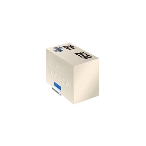 Bourns cermet trim potenciometar, 11 okretaja, 100kΩ, 0,125W, smd, vrh, 3223W-1-1 cermet trimer linearno 0.12500 w 100 kΩ 3960 &amp;deg; 1 st. Slike